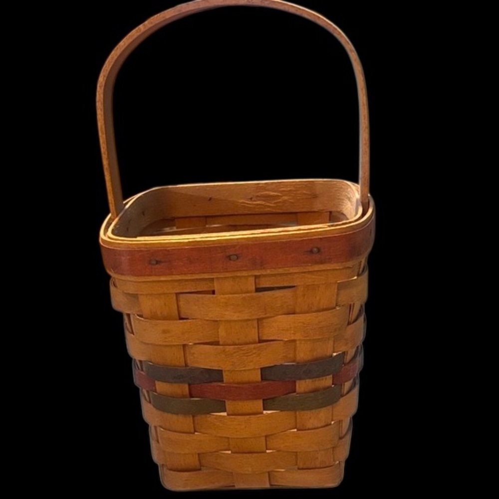 Vintage 1992 Longaberger Shades of Autumn Bittersweet Basket - Picture 3 of 16